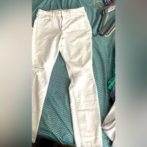 White jeans